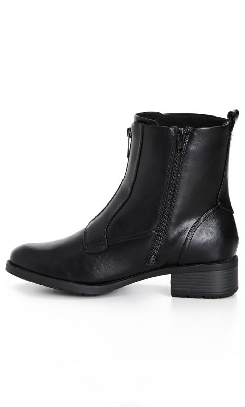 Bash Black Wide Fit Ankle Boot 4