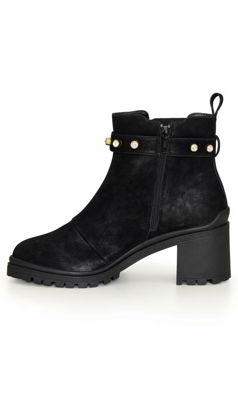 Bray Black Wide Width Ankle Boot 3