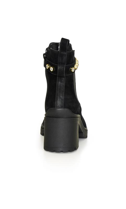 Bray Black Wide Width Ankle Boot 4