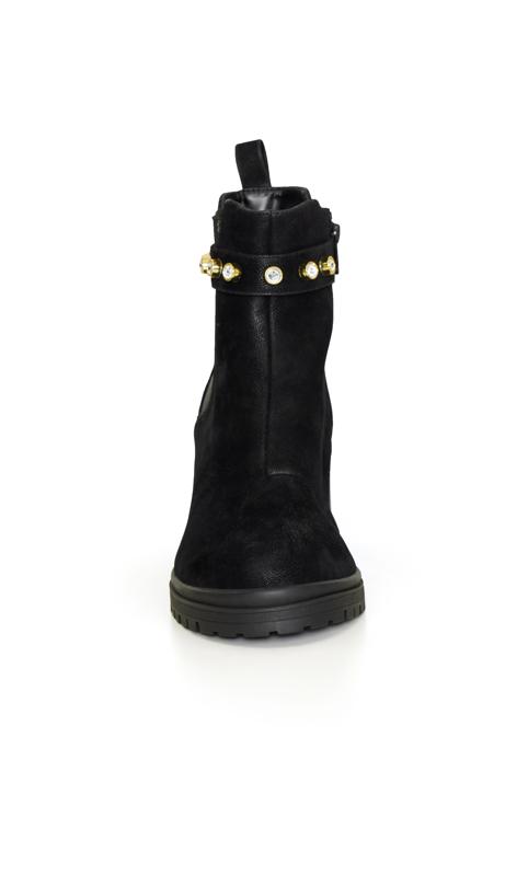 Bray Black Wide Width Ankle Boot 5