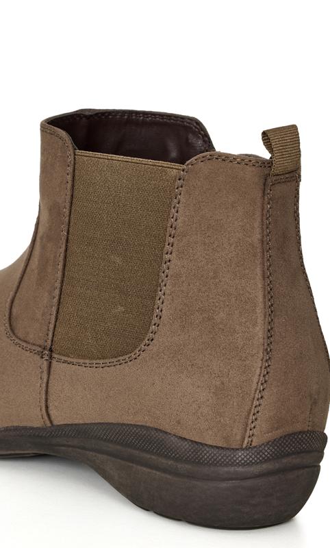 Bree Taupe Extra Wide Ankle Boot 6