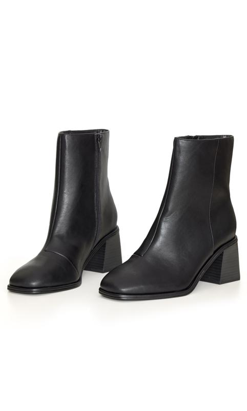 WIDE FIT Bruce Ankle Boot - black 6