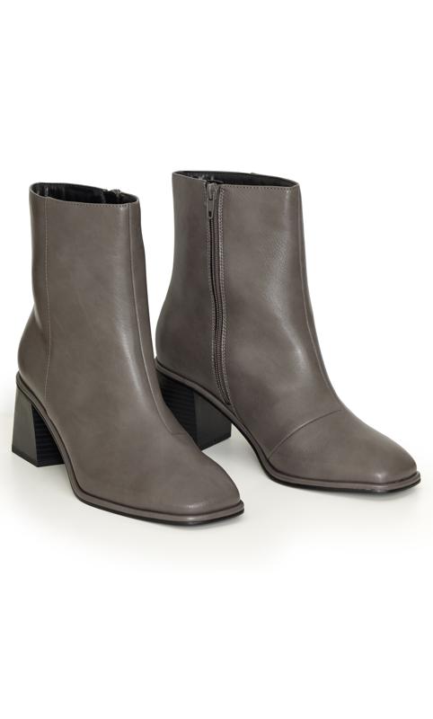 Bruce Taupe Wide Width Ankle Boot 6