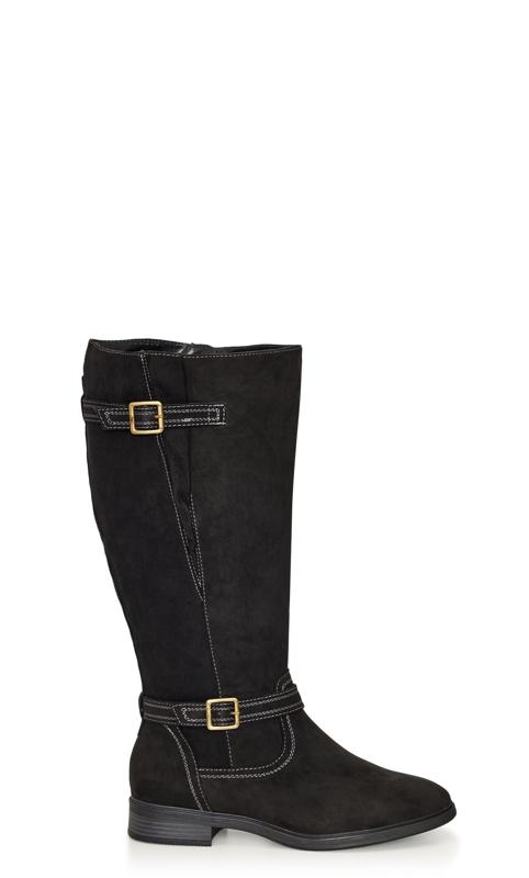 Marcy Black Wide Width Ankle Boot 2