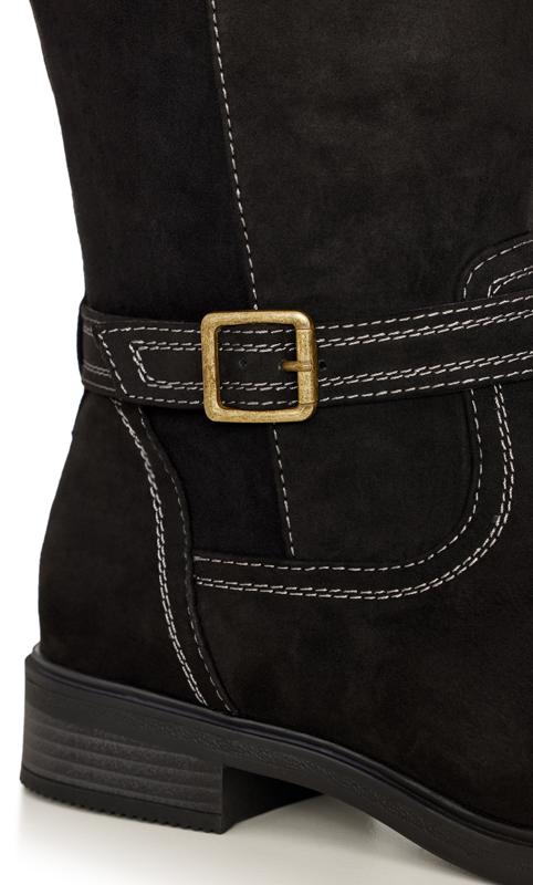 Marcy Black Wide Width Ankle Boot 5