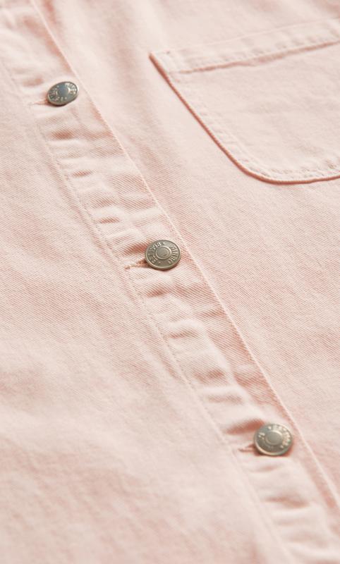 Twill Plain Pink Jacket 7