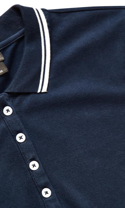 Evans Navy Blue Polo Shirt Dress 7