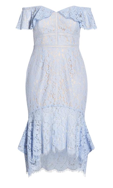 Evans Blue Angel Lace Dress 4