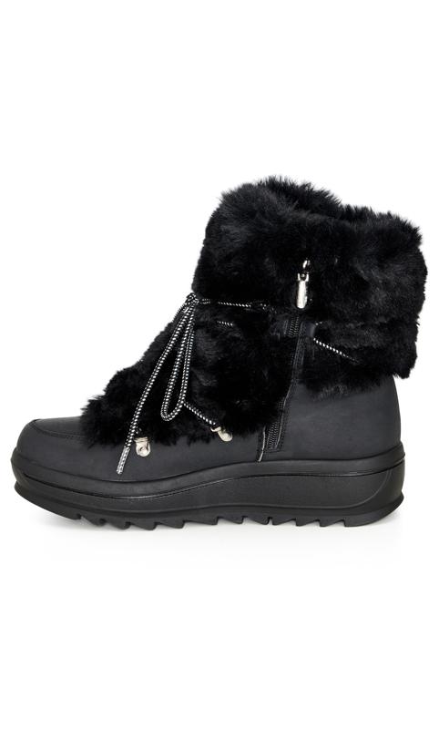 Aurora Black Wide Fit Winter Boot 4
