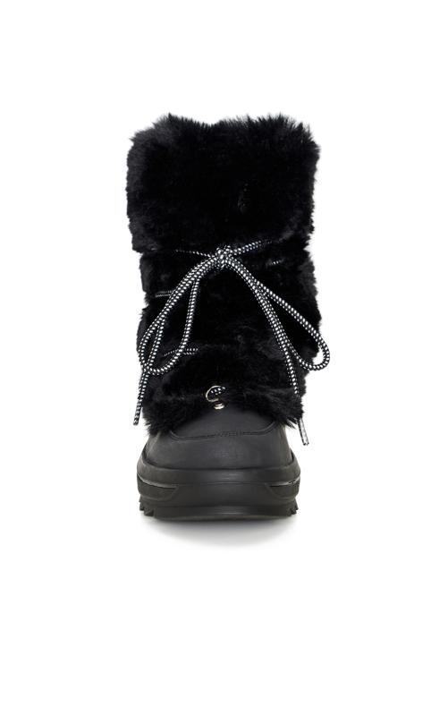 Aurora Black Wide Fit Winter Boot 5