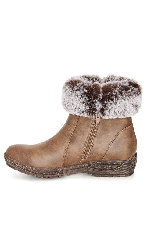CloudWalkers Neutral WIDE FIT Marge Ankle Boot 4