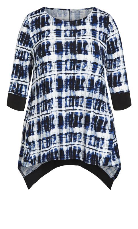 Evans Blue Cailyn Print Tunic 5
