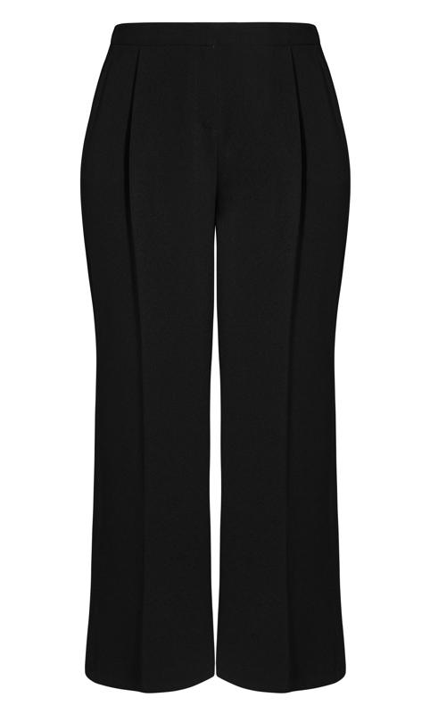 Evans Black Magnetic Flared Trousers 7