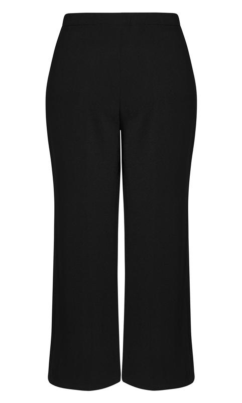 Evans Black Magnetic Flared Trousers 8