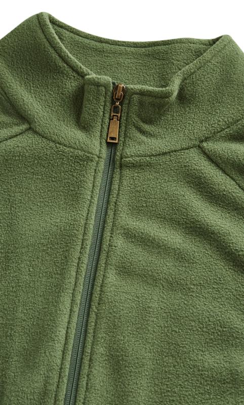 Evans Green Polar Fleece Zip Jacket 10