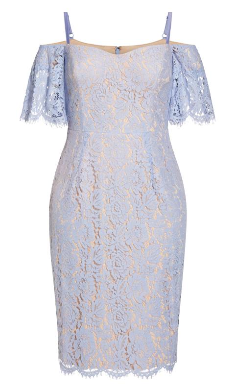 Evans Blue Lace Whisper Dress 11