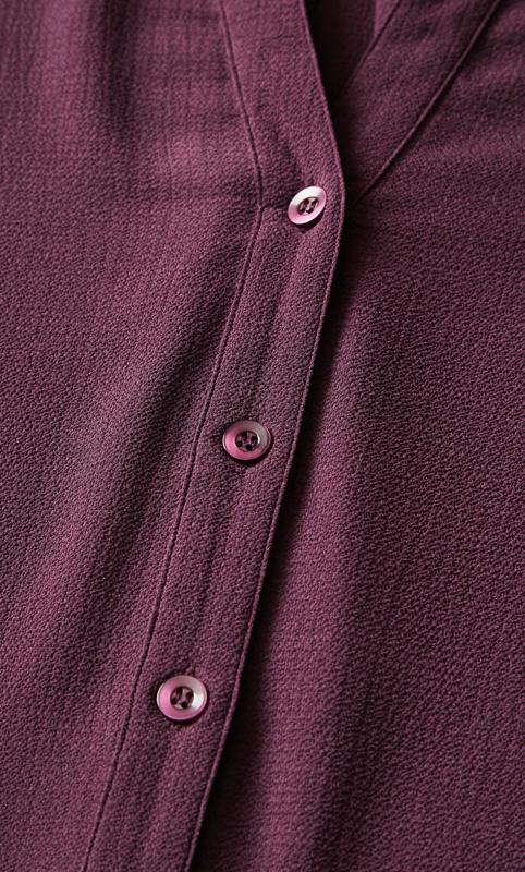 Evans Purple Longline Shirt 9
