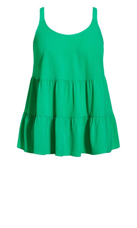 Strappy Tiered Mint Top 5
