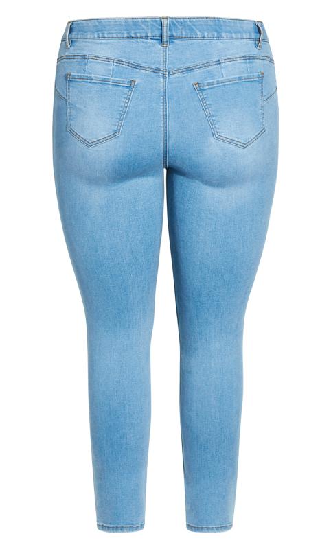 Evans Blue Skinny Jeans 9