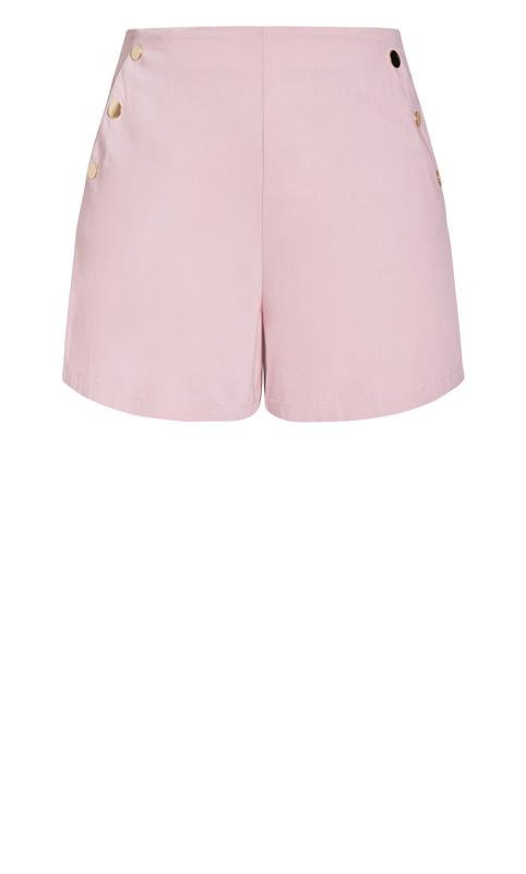 Evans Pale Pink Taliored Shorts 4