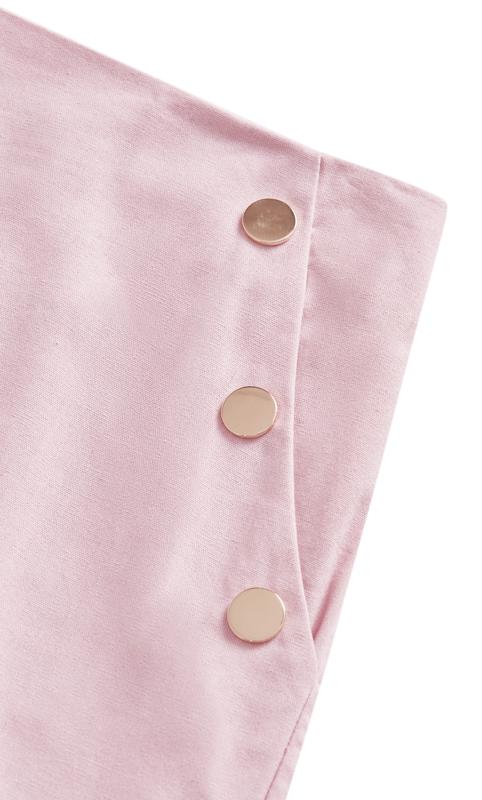 Evans Pale Pink Taliored Shorts 6