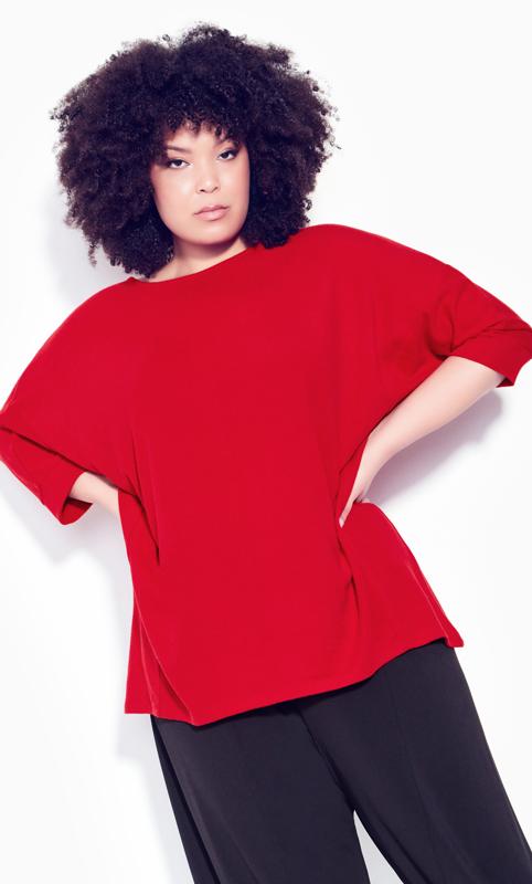 Evans Red Chill Plain Tunic 2