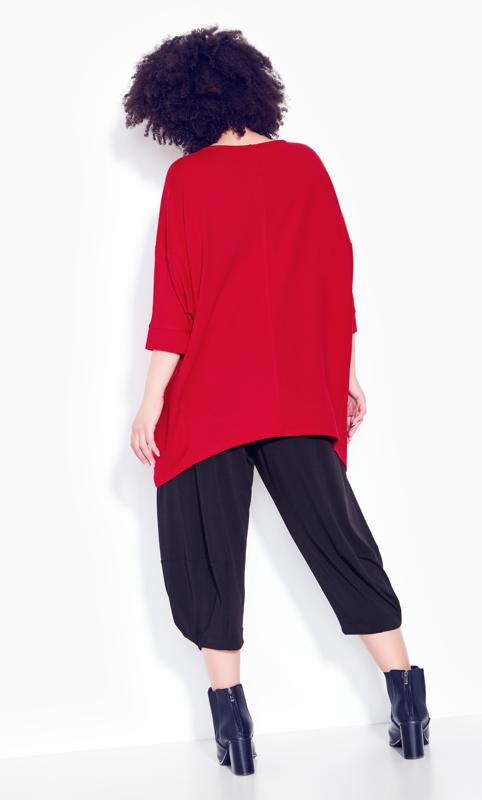 Evans Red Chill Plain Tunic 4