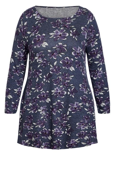 Navy Floral Tunic 5