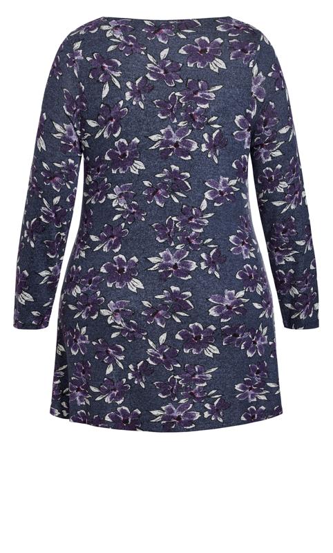 Navy Floral Tunic 6