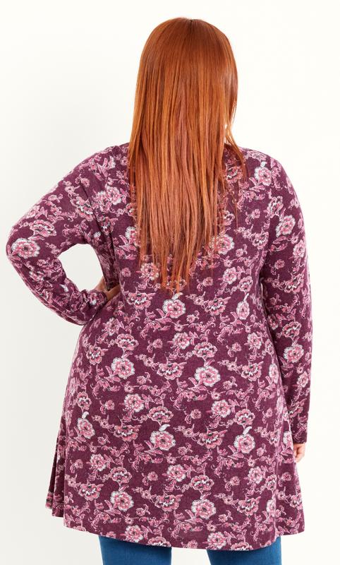 Floral Red Tunic 3