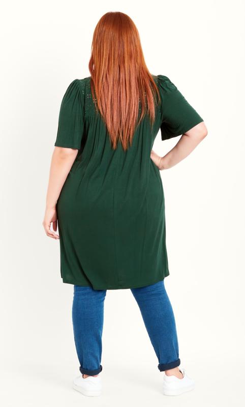 Broderie Green Trim Tunic 4