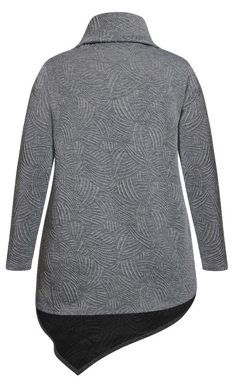 Evans Grey Tilly Textured Tunic 8