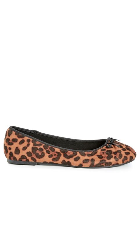 WIDE FIT Ballet Flat - leopard 2