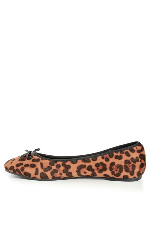 WIDE FIT Ballet Flat - leopard 4
