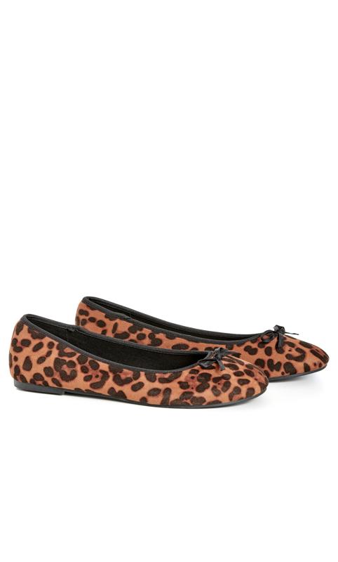 WIDE FIT Ballet Flat - leopard 6