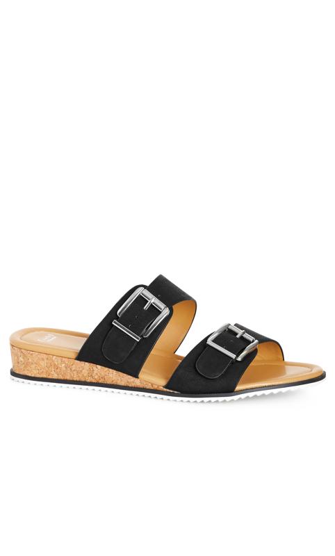 WIDE FIT Willow Sandal - black 1