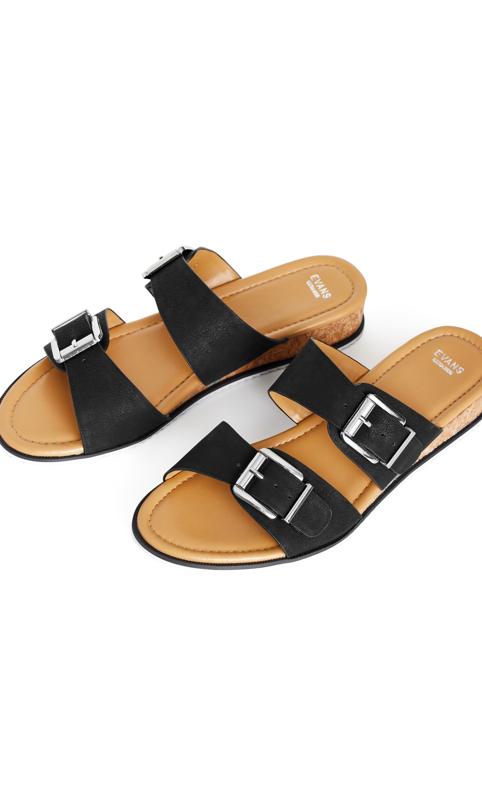 WIDE FIT Willow Sandal - black 5