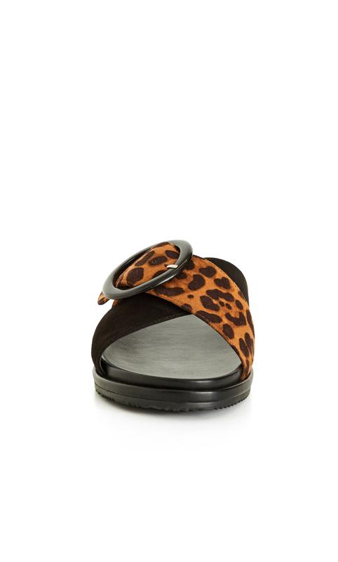 Enya Animal Print Extra Wide Fit Ring Sandal 5