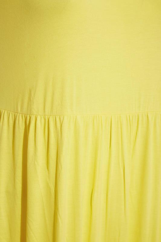 LIMITED COLLECTION Curve Lemon Yellow Sleeveless Pocket Maxi Dress_Z.jpg