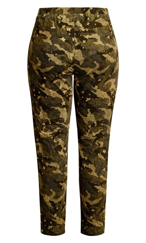 Evans Green Camo Trousers 4