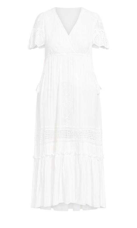Skylar White Maxi Dress 4