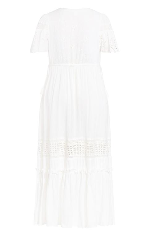 Skylar White Maxi Dress 5