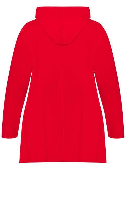 Ave Leisure Red Heart Love Hoodie 3