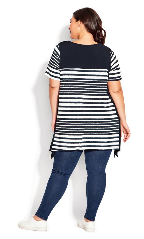 Evans Navy Karina Tunic 4