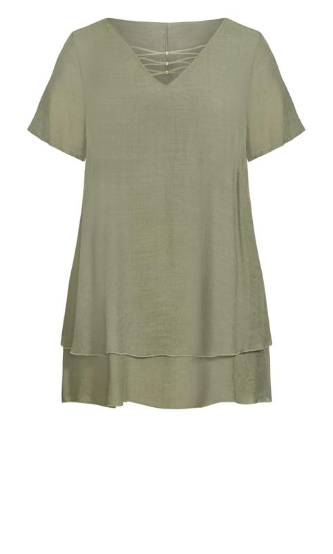 Evans Green Marion Caged Tunic 5