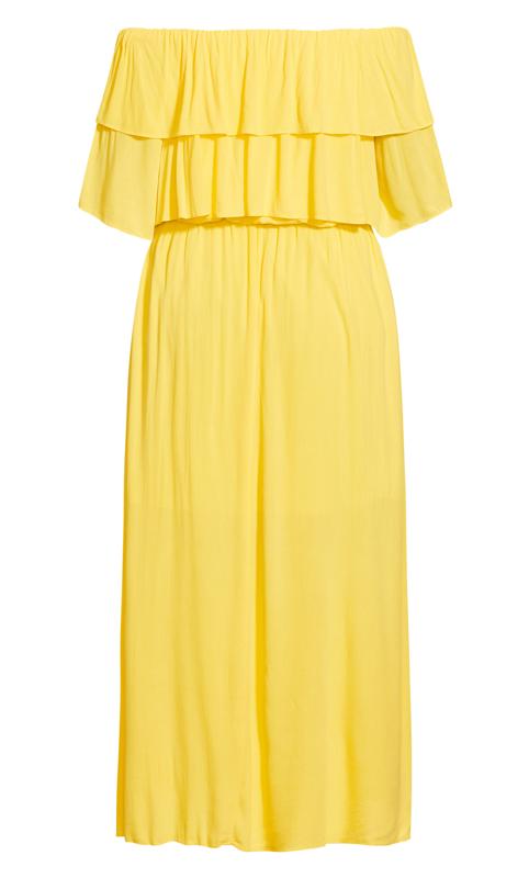 Evans Yellow Monaco Dress 6
