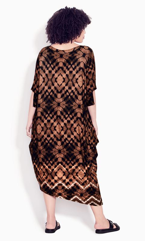 Evans Abstract Print Maxi Dress 2