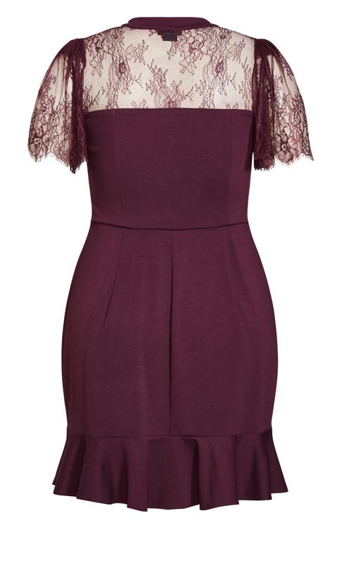 Evans Purple Goldie Dress 5