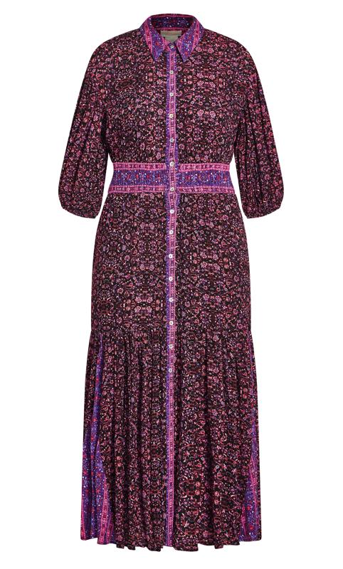 Evie Purple Maxi Dress 4