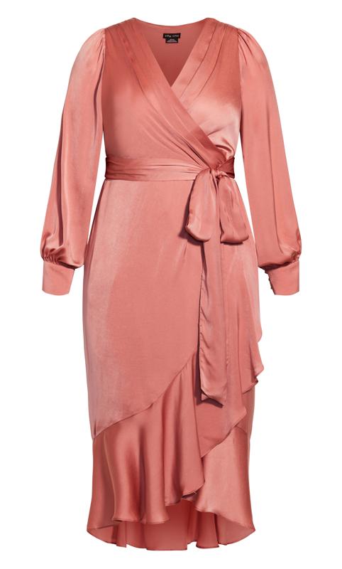 Evans Pink Ophelia Maxi Dress 3